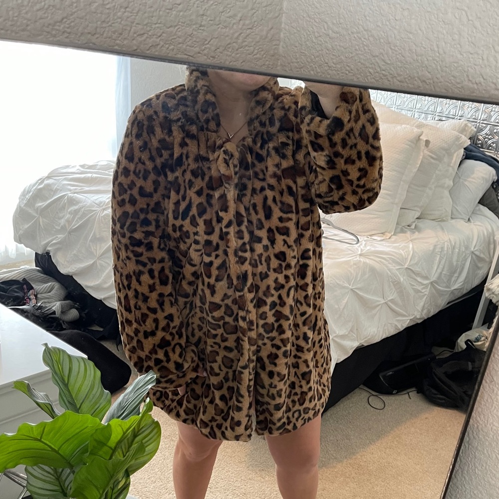 Cheetah coat!